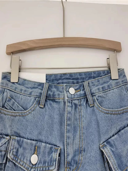 Sexy high waist Denim short skirt women summer fashion jean hot skirt y2k streetwear jeans club party casual denim short skirts