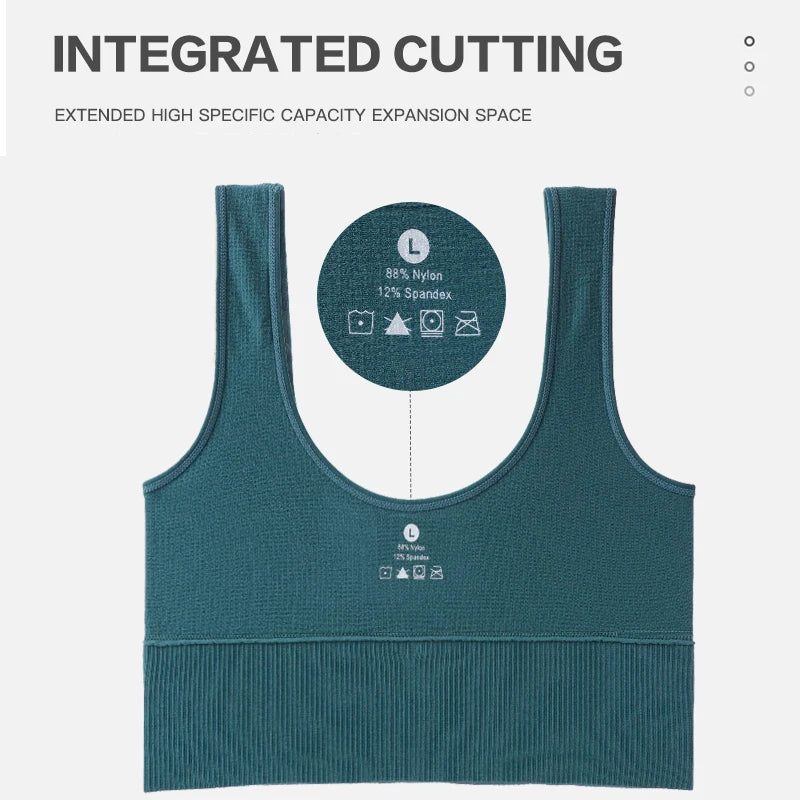 Women Tank Tops Streetwear Push Up Cropped Top for Female Padless Bralette Sexy Backless Lingerie Fashion Solid Camisole Girl