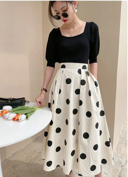 Skirts for Women Chic and Elegant High Waist New In Woman Skirt Clothing Trend 2024 Y2k Vintage A Line Casual Modest Streetwear