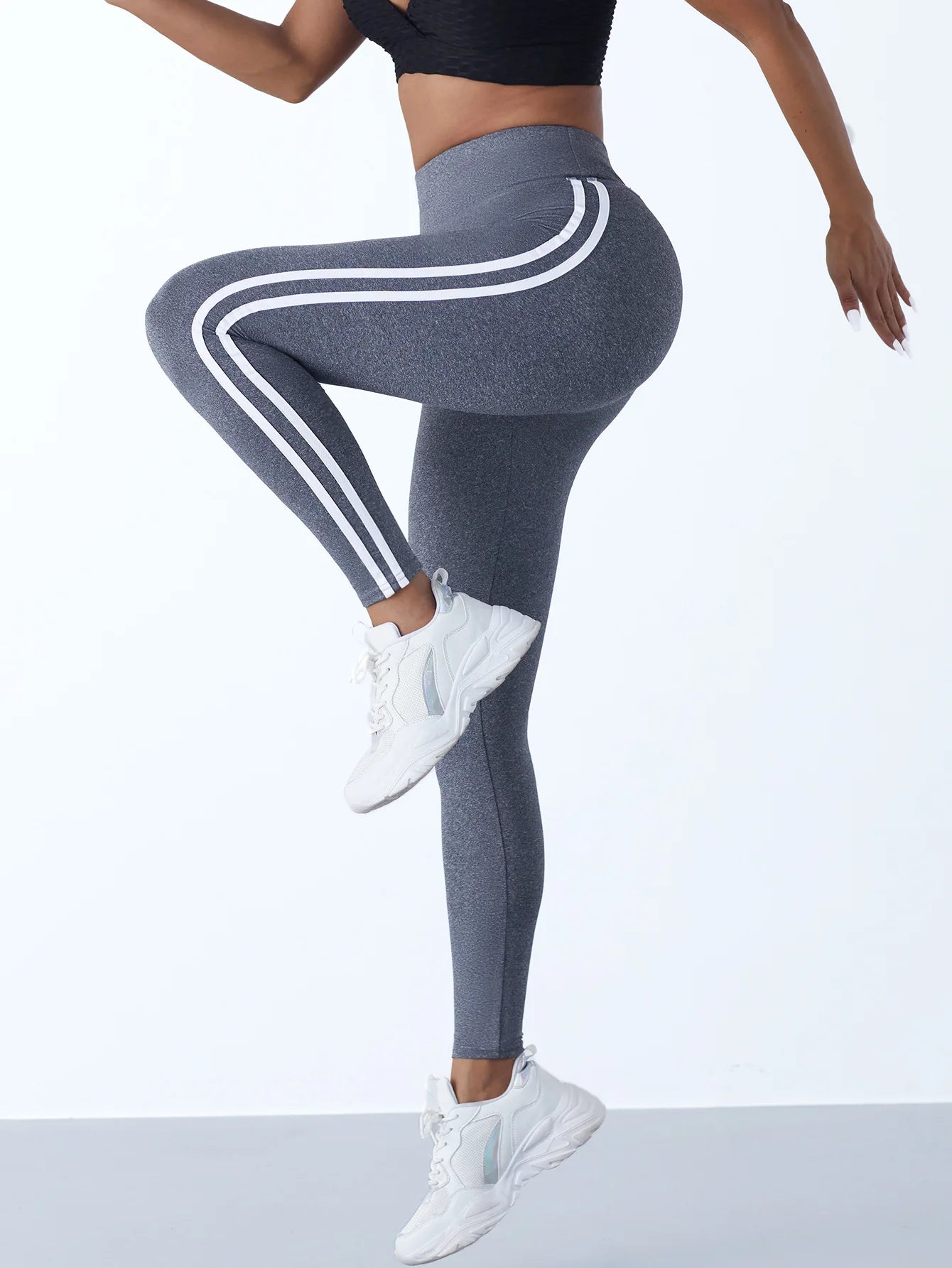 Yoga Pants Women Seamless Compression Work Out Leggings Tummy Control High Waisted Women's Running Athletic Gym Workout Clothes
