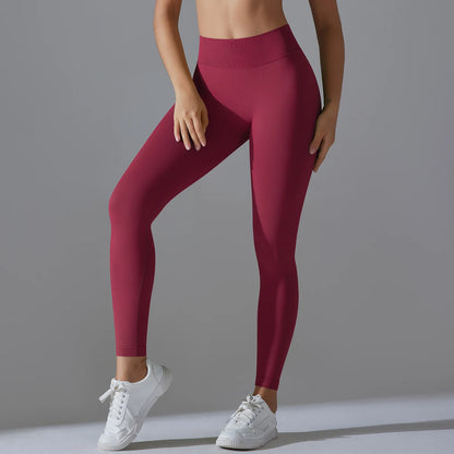 Yoga Leggings Seamless Gym Leggings Women Yoga Pants Sexy High Waist Booty Lifting Leggings Women Running Cycling Fitness Wear