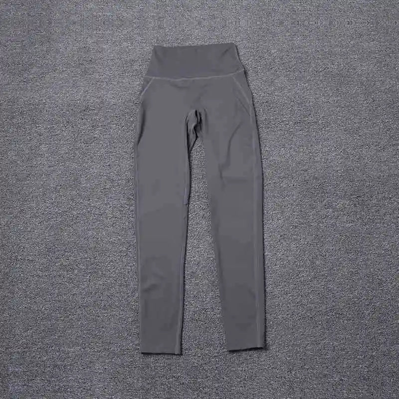 Yoga Pants Nude Fast Drying Breathable GYM Fitness No Wear underpants  Yoga Leggings High Waist