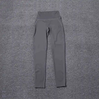 Yoga Pants Nude Fast Drying Breathable GYM Fitness No Wear underpants  Yoga Leggings High Waist