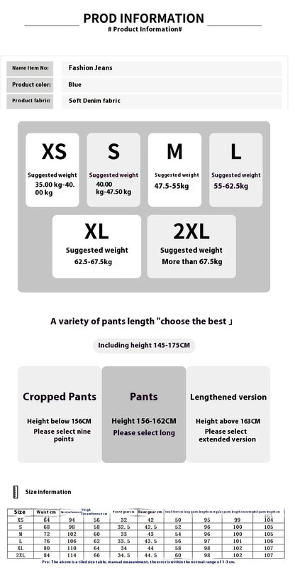 Women's New Jeans Dark Blue Wide Leg Loose Jeans Female Spring and Fall New High-Waisted Loose Straight Jeans Wide Leg Pants