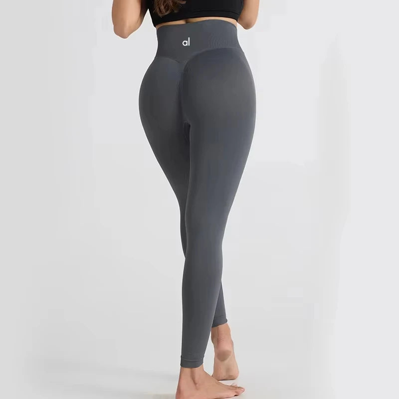 Pilates Stretch Yoga Pants Seamless Fitness Pants Yoga Pants Women's Impact Pants Sports Pants Peach Hip Leggings