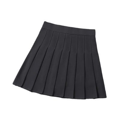 Women's Skirts Japanese Fashion School Clothes Brown Pleated Saias Femininas Girls Red Ropa Para Mujer Mini Skirt With Shorts