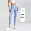 Women's Yoga Pants Gym Leggings Lady's Girl Fitness Soft touch Tights High Waist Elastic Breathable No T Line Sports Pants