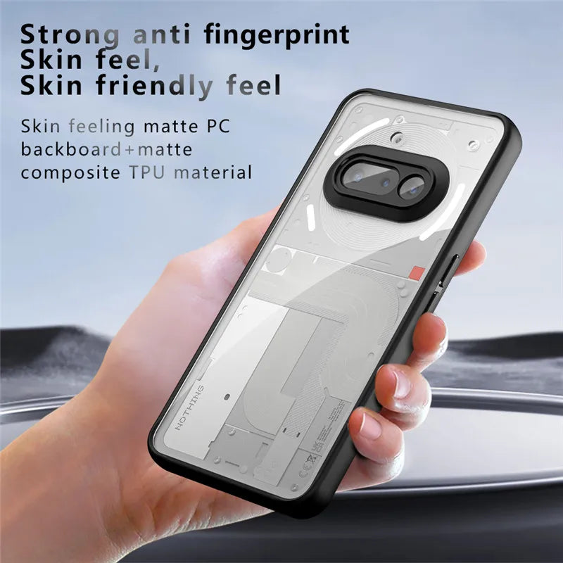 For Nothing Phone 3a Case Nothing Phone 3a Pro Cover Soft TPU Frame PC Bumper Protective Phone Cases On Nothing Phone (3a) Funda