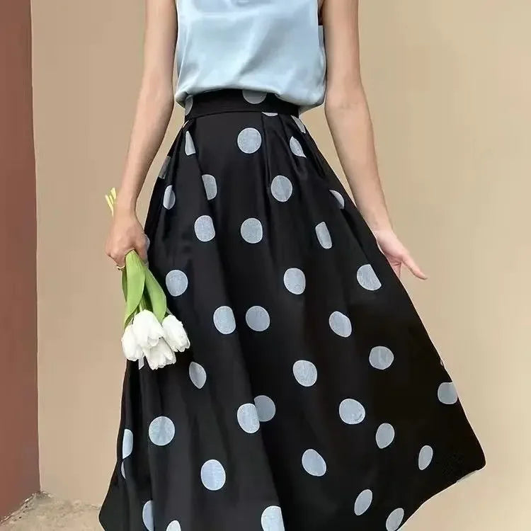 Skirts for Women Chic and Elegant High Waist New In Woman Skirt Clothing Trend 2024 Y2k Vintage A Line Casual Modest Streetwear