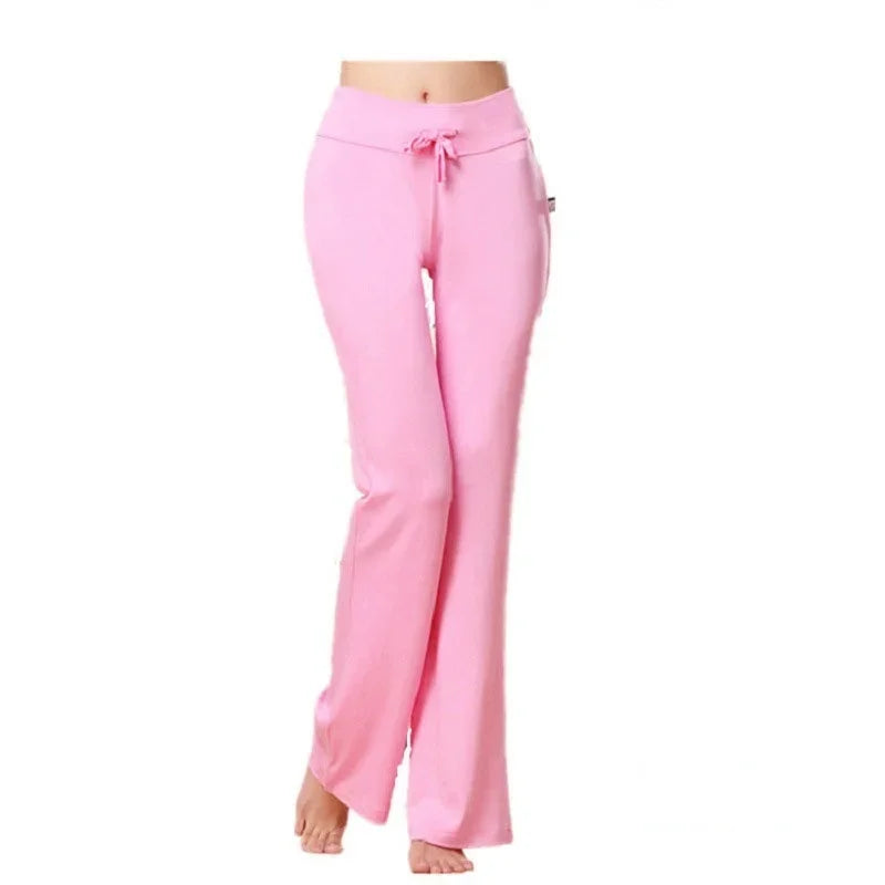Yoga Pants Women Bell Bottoms High Waist Sport Flare Pants Gym Fitness Leggings Women Female Legging Tummy Control Running Tight