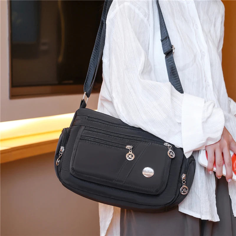 New Women Bag Nylon Waterproof Messenger Bags For Lady Crossbody Shoulder Bag Casual Handbags High Quality Multifunctional