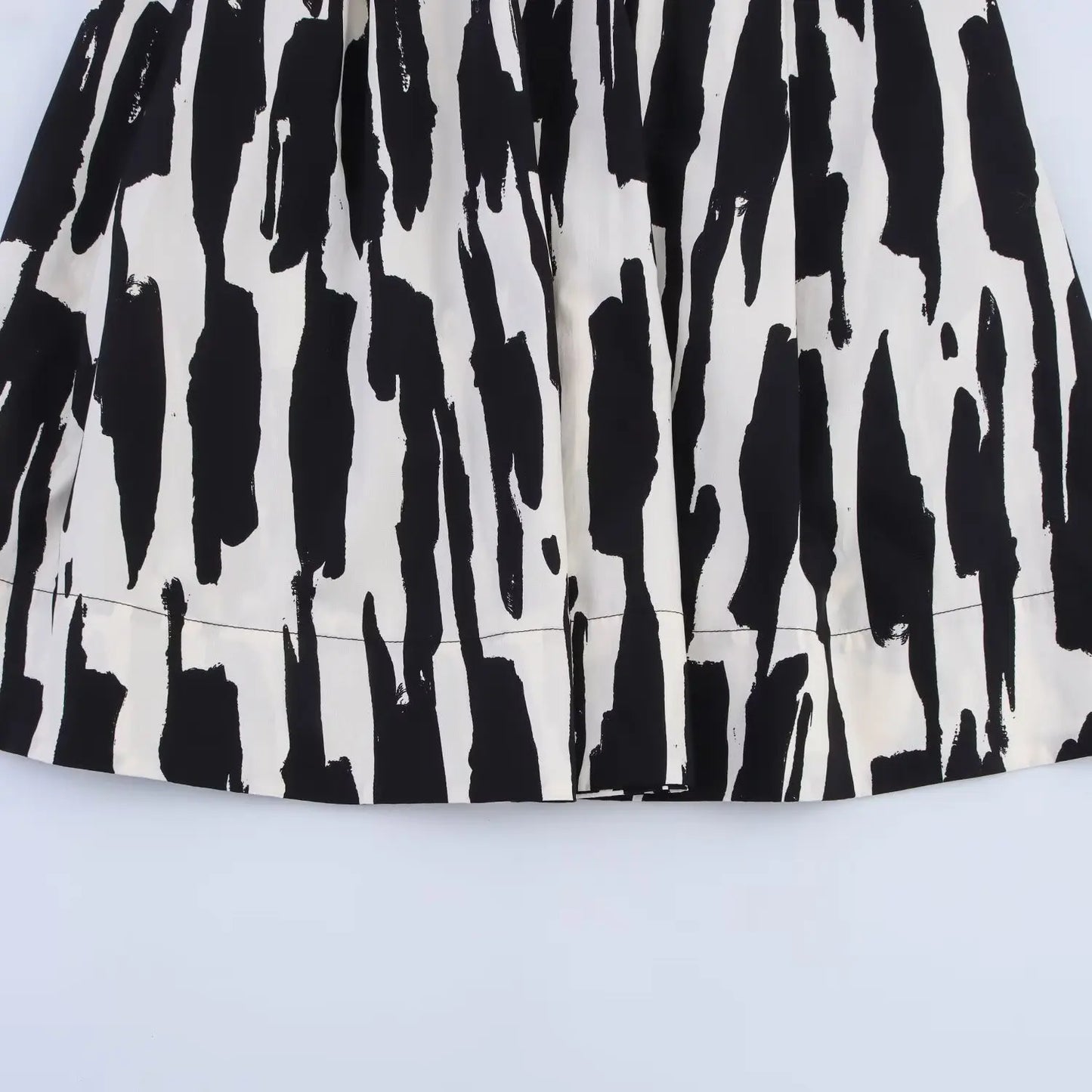 Skirts Summer Women's 2025 New Chic Print High Waist Women's Skirts Fashion Joker Street Youth Holiday Travel Skirts