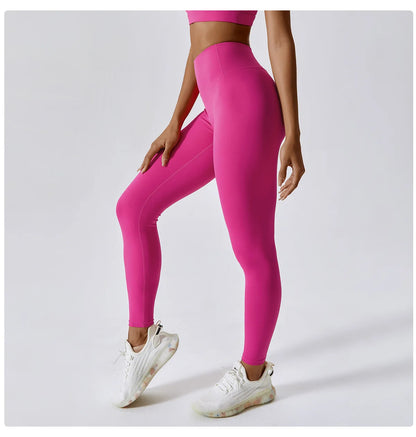 High Waist Yoga Pants Tummy Control Gym Leggings Sport Fitness Seamless Female Legging Workout Clothes For Women Athletic Wear