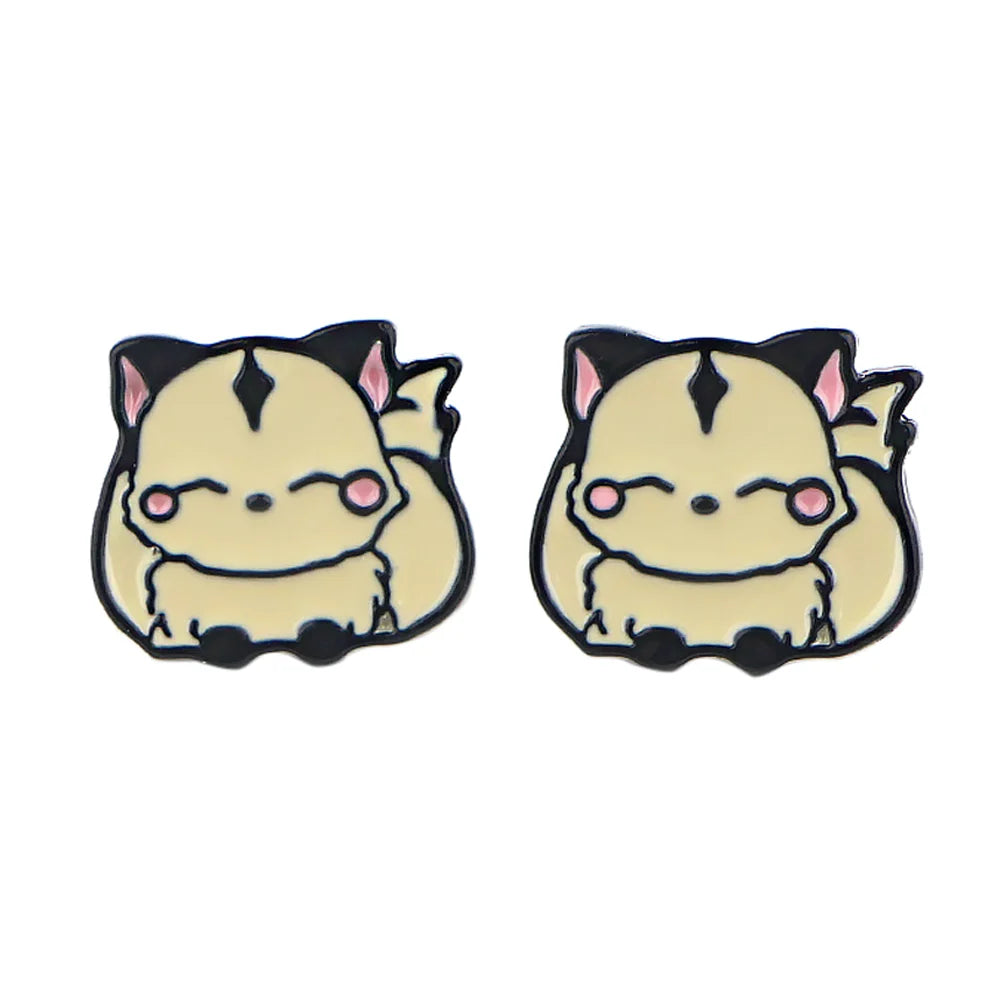 Anime Series Earrings for Women Girls Cartoon Studs Earrings Stainless Steel Ear Pierced Jewelry Accessories Party Gifts