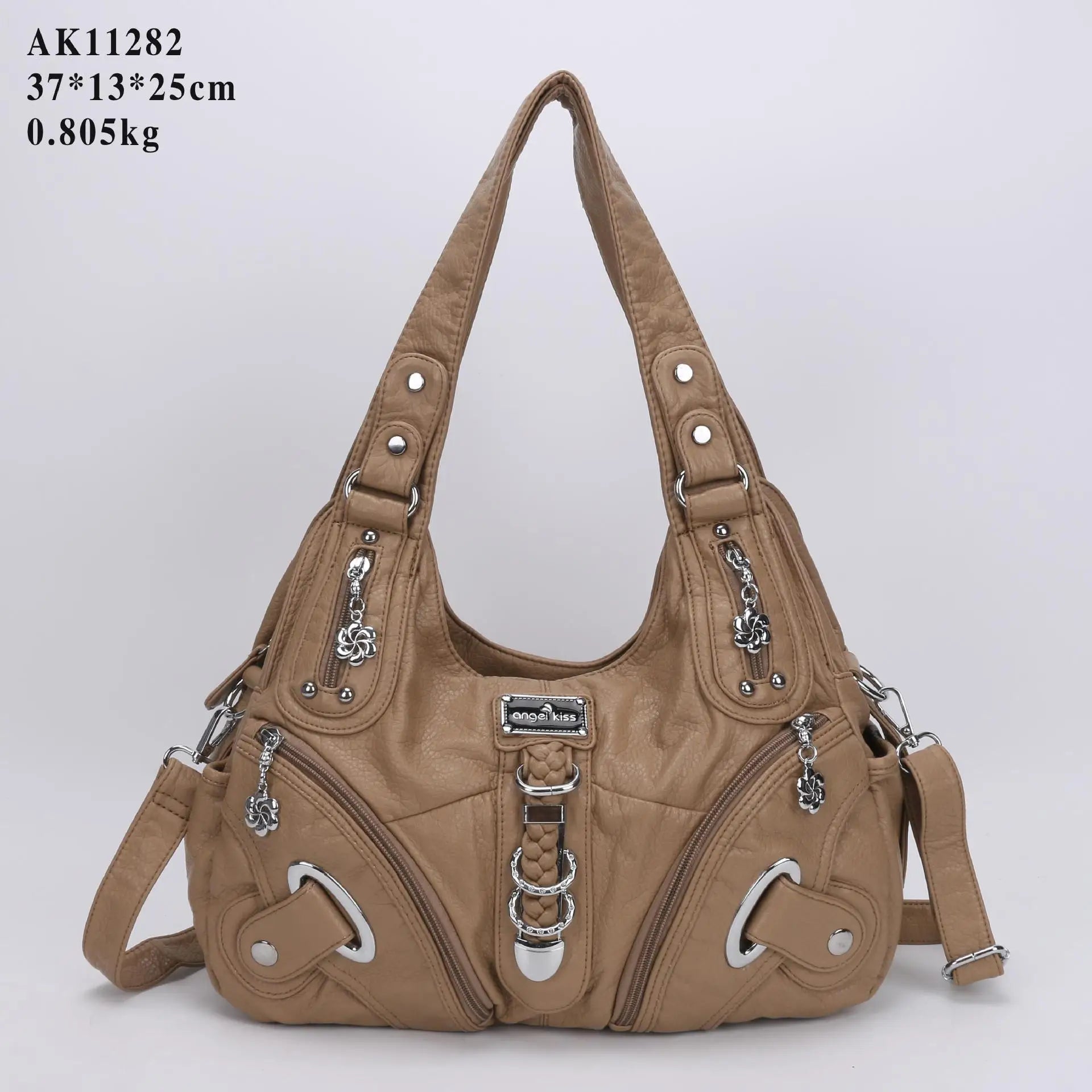 Women Handbags Fashion Shoulder Bag Large Tote Top-handle Shopping Pack Multifunctional Satchel Lady Hobos  Big Purse