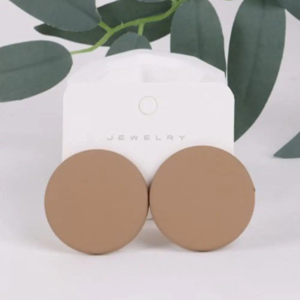 High Quality Exaggerated Acrylic Round Earrings Colorful Dangle Earrings Simple And Versatile Earrings Fashion Earrings