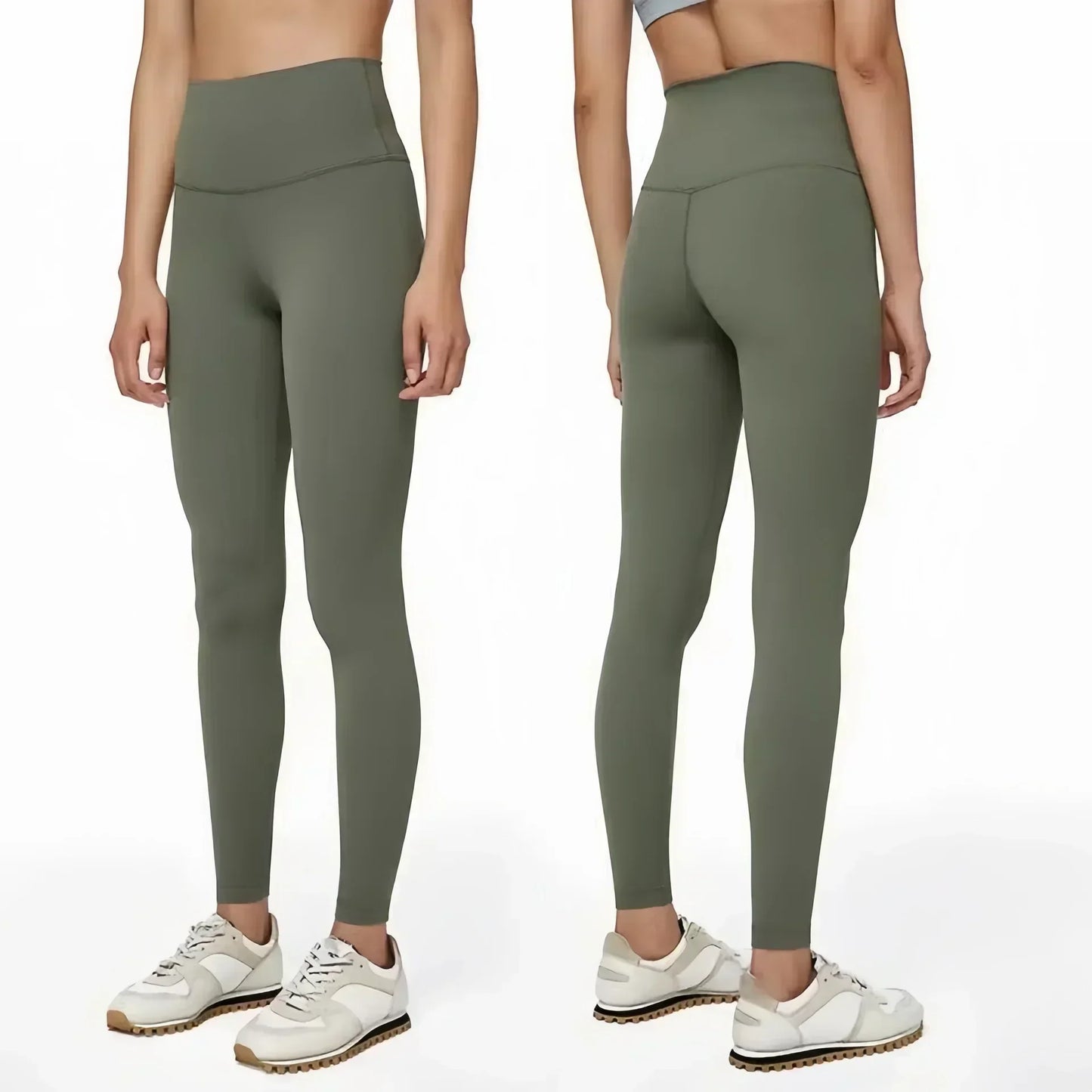 Yoga Pants No Embarrassment Line Sports Fitness Pants Tight Peach Lift Hip High Waist Nude Yoga Leggings