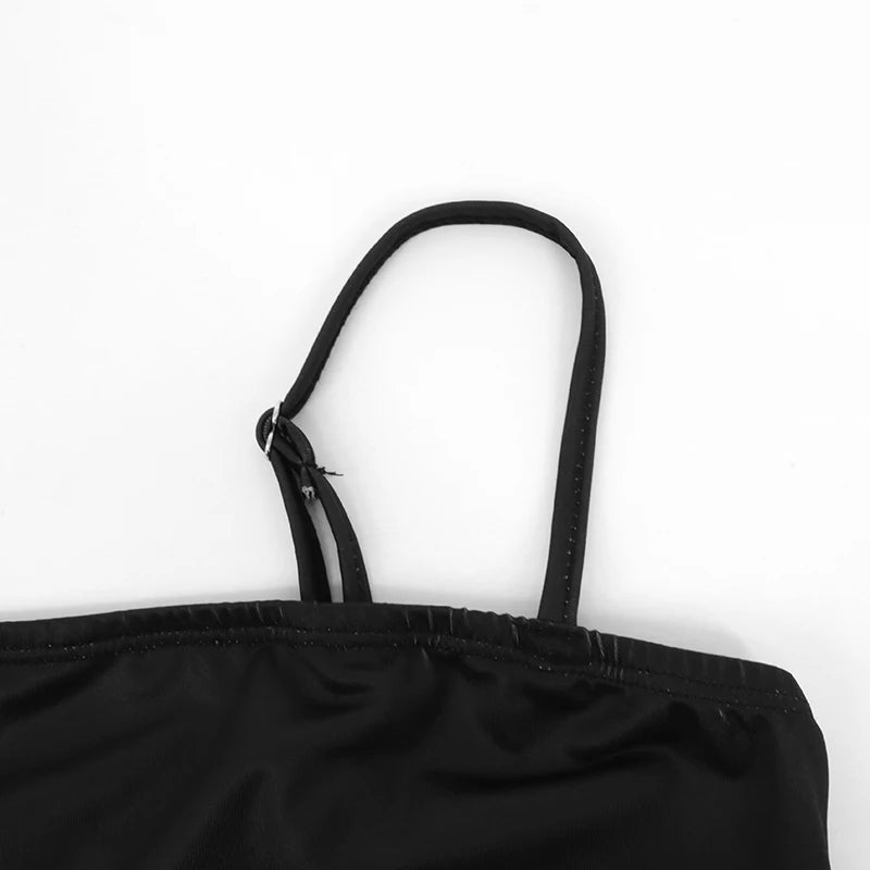 Women's Dresses New Summer Sexy Black Lace Fashion Print Sleeveless Backless Strap Maxi Dress Casual Club Elegant Female Dresses