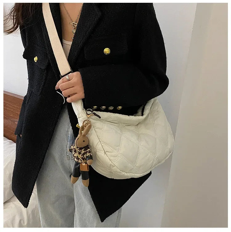 Embroidery Crossbody Bags for Women Large Capacity Handbags Shoulder Messenger Bag Female Popular Fashion Hobos Shopper Bag Sac