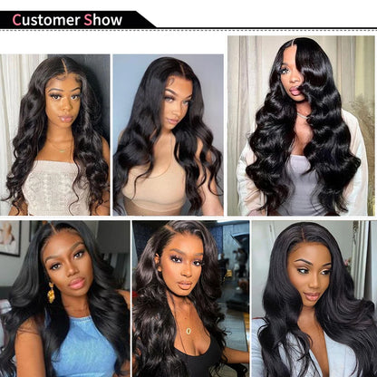 Body Wave Bundles Human Hair Brazilian Hair Weave Bundles 100% Natural Black Human Hair Extensions 1 3 4 PCS Bundles