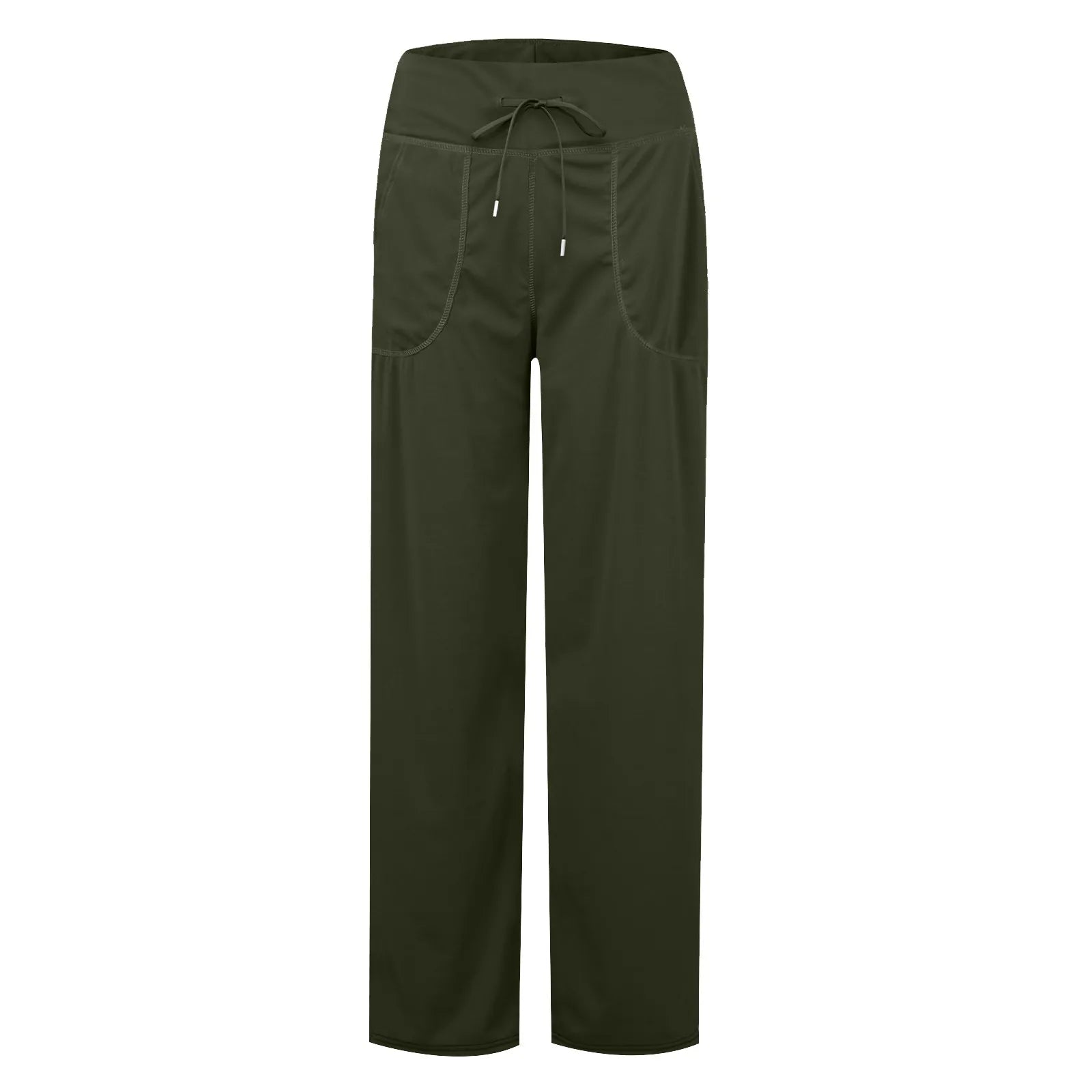 Wide Leg Pants For Women Yoga Pants High Waist Sweatpants With Pockets Stretch Pants Comfy Workout Sports Sweatpants