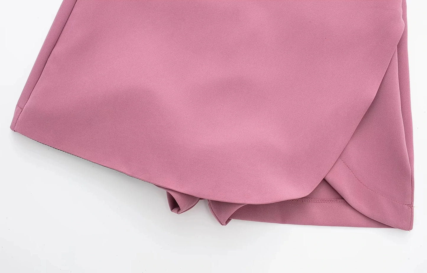 TRAF Women's Skort High Waist Brown Skirt Pants Stylish Summer Pink Black Mini Skirt Shorts Asymmetric Casual Off White Skort