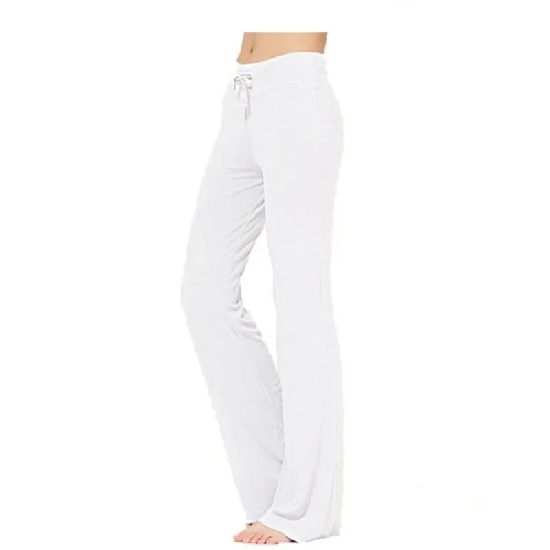 Yoga Pants Women Bell Bottoms High Waist Sport Flare Pants Gym Fitness Leggings Women Female Legging Tummy Control Running Tight