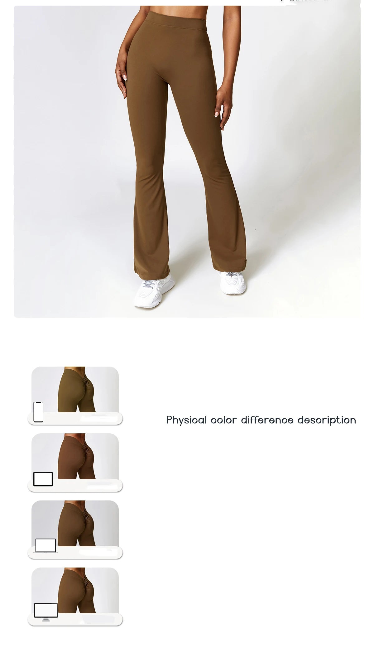 Yoga Leggings Flared Pants Women High Waist Slim Female Workout Long pant Gym Push Up Fitness Running Quick Dry SportWear