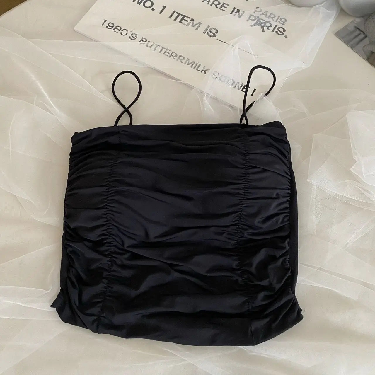 Women Crop Tops Sexy Tank Top For Lady Summer Tube Tops With Cups Female Underwear Lingerie Woman Clothing Girls Camisole Vest