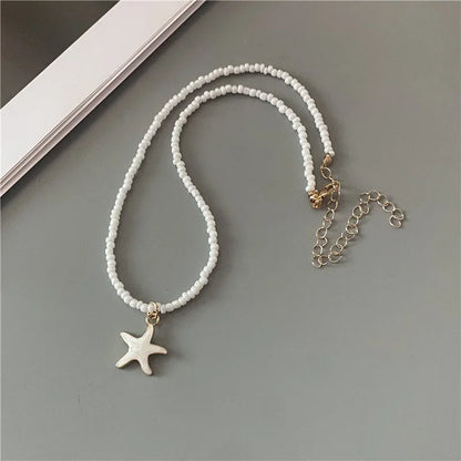Elegant Spring Summer Necklace for Women Girls Cute Romantic Short Neck Jewelry Party Wedding Gift Fashion Pendant Accessories
