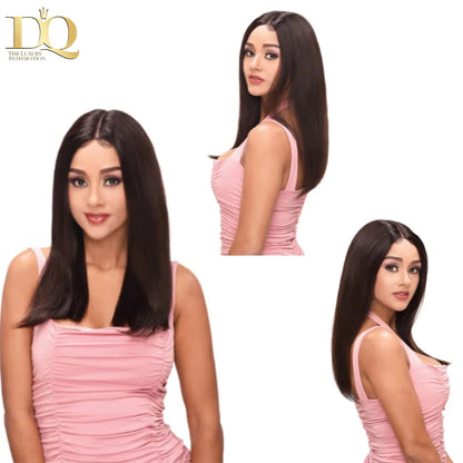 Glueless wigs Wear & Go Lace Front Human Hair Wigs For Women 8-18 Inch Brazilian Straight Short Bob 13X4  Lace Frontal Real Wig