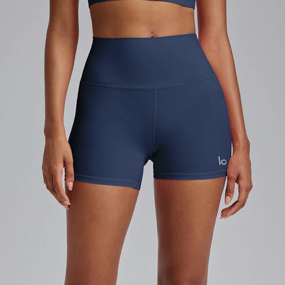 2025 Women's Yoga High Waist Tight Hip Lift Yoga Shorts Training Running Fitness Pants Quick-drying Three-point Pants