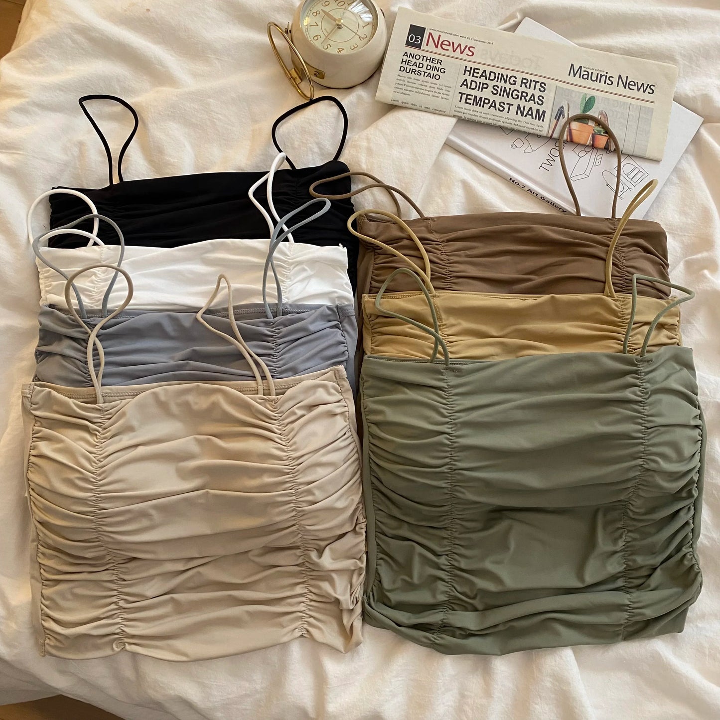 Women Crop Tops Sexy Tank Top For Lady Summer Tube Tops With Cups Female Underwear Lingerie Woman Clothing Girls Camisole Vest