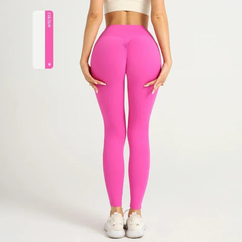 High Waist Yoga Leggings Women Fitness Leggings Running Cycling Pants Breathable Sports Leggings Summer Workout Gym Clothing👖👍