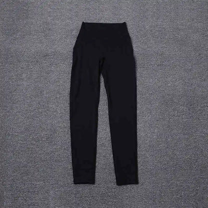 Yoga Pants Nude Fast Drying Breathable GYM Fitness No Wear underpants  Yoga Leggings High Waist