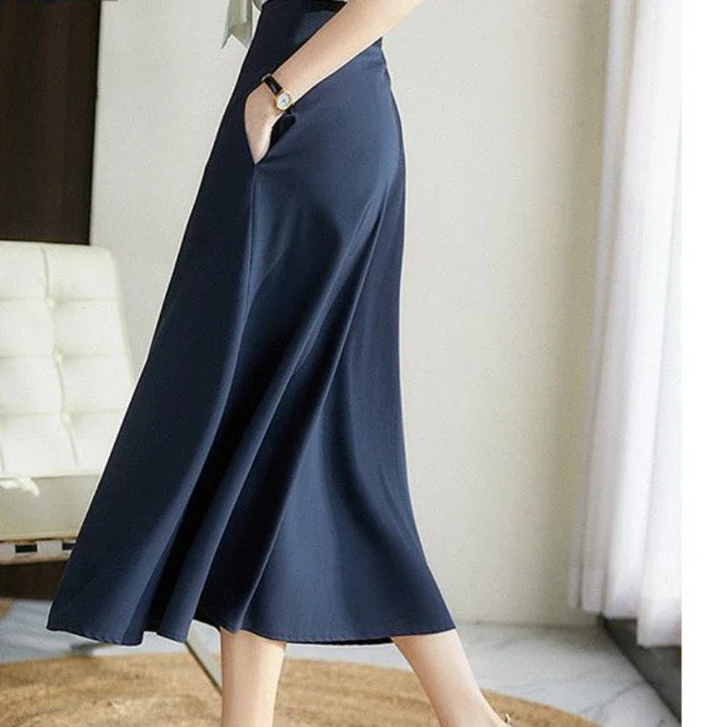 Skirts For Women Kawaii Woman Skirt With Pocket Long Cute Maxi Cheap Y2k Vintage V Luxury Elegant Offer Aesthetic Hot Premium On