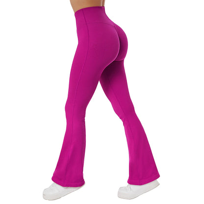 Yoga Leggings for Fitness  Women Casual Flare Pants High Waist Sports Workout Yoga Pants Gym Tights Flare Leggings Female