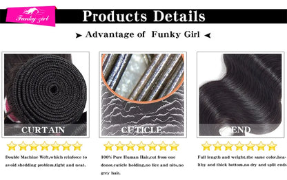 Ginger Water Wave Human Hair Wig 13x4 Lace Front Wigs For Women Brazilian Orange Color Deep Curly Wave Lace Front Human Hair Wig