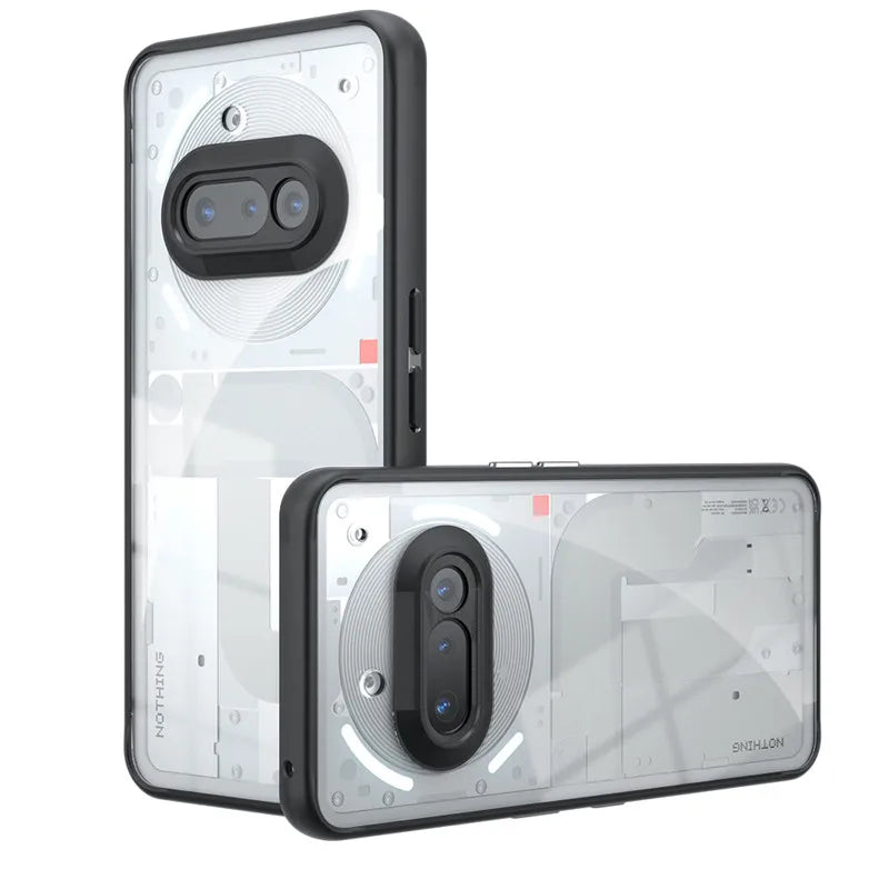 For Nothing Phone 3a Case Nothing Phone 3a Pro Cover Soft TPU Frame PC Bumper Protective Phone Cases On Nothing Phone (3a) Funda