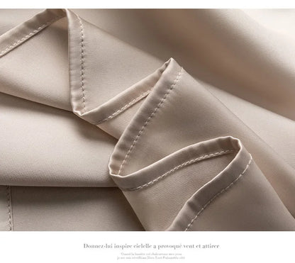 Woman T-shirts Elegant SILK Satin Blouse Sleeveless Female Summer 2023 Casual Loose Tanks and Camis Solid Green Tops for Women