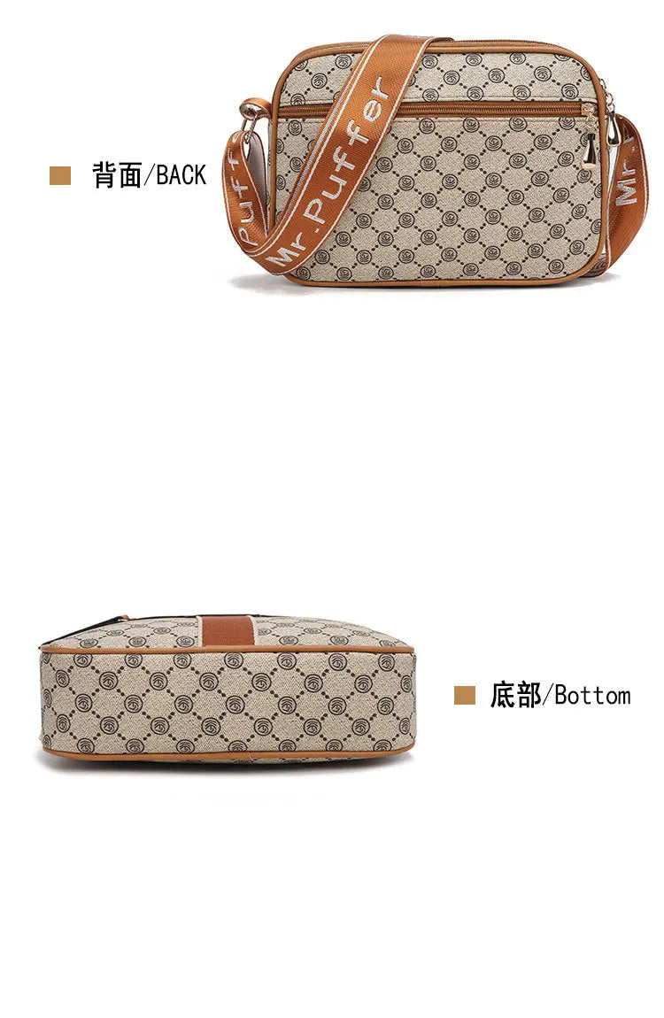 Women's Bag 2025 New Spring Versatile Fashion Crossbody Bag Simple and Premium Single Shoulder Mobile Small Square Purse Handbag