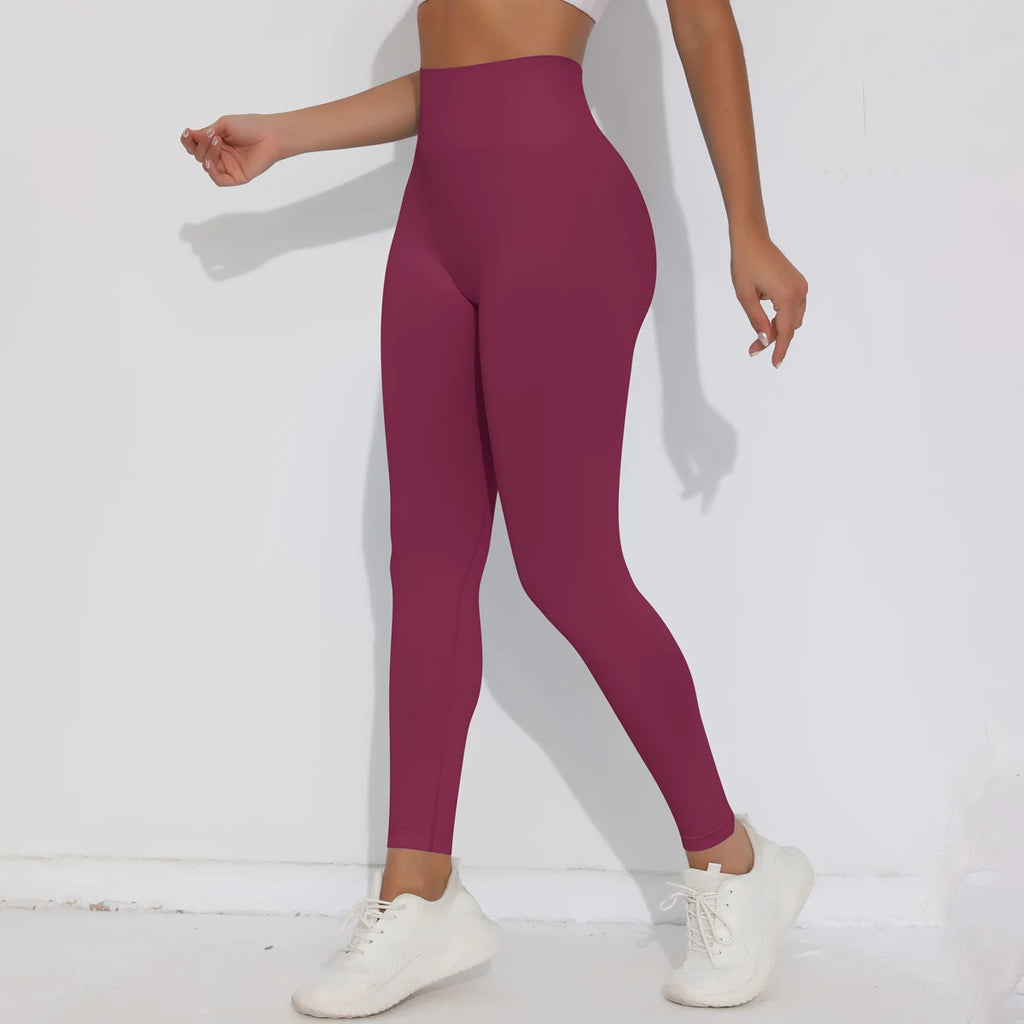 V Butt Yoga Pant Women Fitness Running Pants Tummy Control Slimming Booty Leggings Quick Drying Cycling Workout