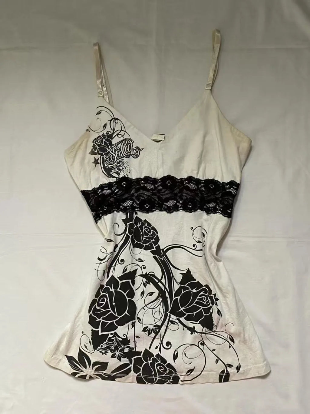 Punk Y2k Skirts Women Clothes Goth Sexy Ropa Aesthetic Stripe High Waist Lace Bow MIni Skirts Grunge Emo Girl 2000s Short Skirt