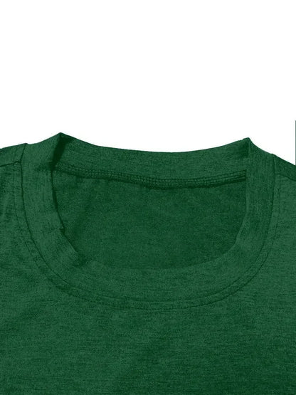 Plus Size Tops Women Clothes Inspirational - style Black T - shirt with Flower Motif Print ，Soft And Comfortable，Summer Outfits