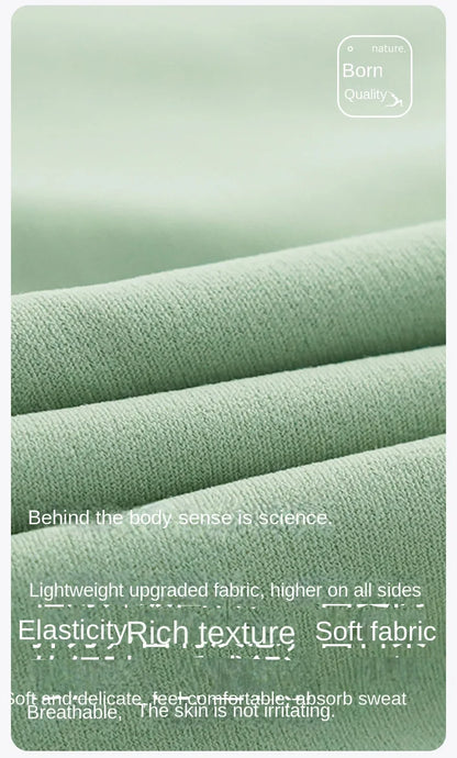 Yoga pants with no awkward lines, tight fitting, high elasticity, high strength, naked sensation, quick drying, fitness training