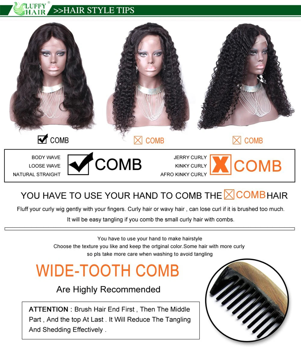 Afro Kinky Curly Human Hair Wigs 1x4 U V Part Wig Kinky Curly No Leave Out Brazilian Human Hair Wig For Black Women 200% Density