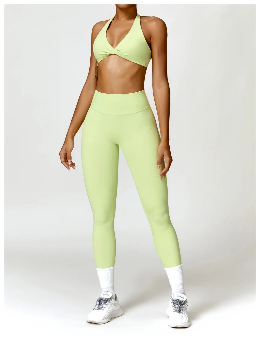 Women High Waist Yoga Pants Fitness Legging Workout Training Tights Running Pants Seamless Sport Leggings Gym Clothing