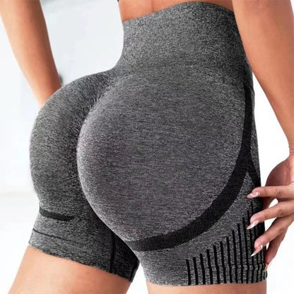 Women Yoga Shorts High Waisted and Hip Lifting Yoga Pants Outdoor Running Fitness Shorts Breathable Quick-dry Sportswear Pants