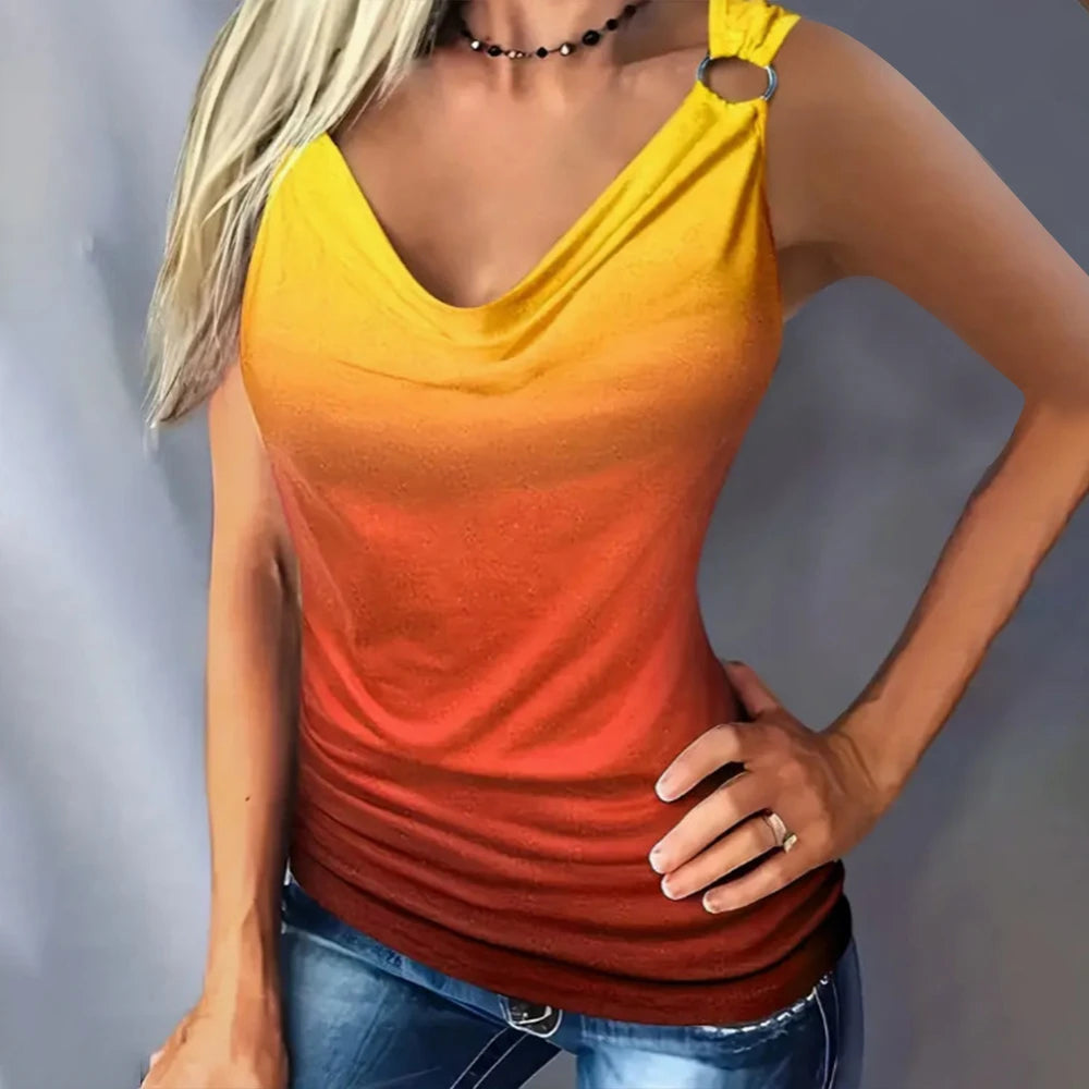 Ladies Vest Tops for Women Clothing 2024 Summer Sexy Tank T-shirt Tee Fashion Casual Slim Fit Pullover Femal Korean Y2K Crop Blo