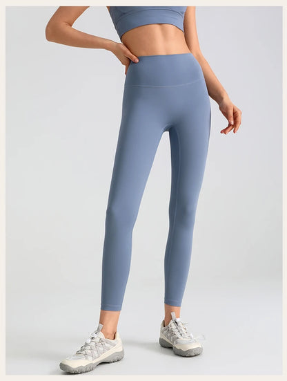 Women's Yoga Pants Gym Leggings Lady's Girl Fitness Soft touch Tights High Waist Elastic Breathable No T Line Sports Pants